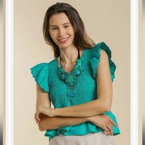 Umgee Josie smocked top